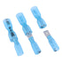 Glarks 100pcs 16-14 Gauge Fully Insulated Female/Male Spade Nylon Heat Shrink Waterproof Quick Disconnect Electrical Insulated Crimp Terminals Con...