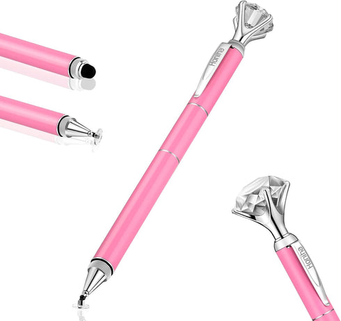 Stylus Pen, Big Diamond Multi-Tips Stylus Pens for Touch Screens Capacitive Stylus Universal Stylist Pen for for iPad iPhone and All Other Tablets...