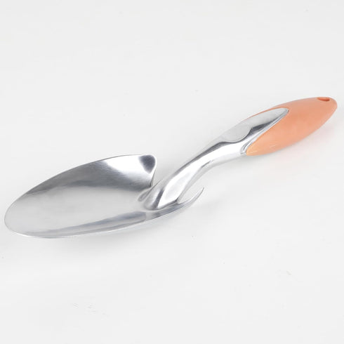 Worth Garden Aluminium Garden Planting Trowel Shovel - TPR Ergonomic Grip - Hand Shovel Tool for Gardening Weeding Transplanting and Digging - T52...