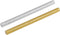 MECCANIXITY Mini Hot Glue Gun Sticks 32pcs 4-inch x 0.27-inch Glitter Silver/Glitter Gold for DIY Craft Making...