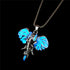 Luminous Elephant Necklace for Women Men Lucky Animal Elephant Head Pendant Necklace Elephant Gift Jewelry for Girls Glowing in the Dark...