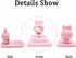Cute Phone Stand for Desk, Cell Phone Holder for Girls, Compatible with All Mobile Phones......