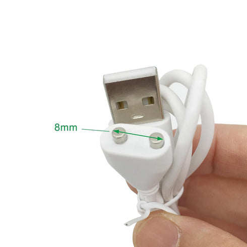 PDEEY 8MM Magnetic Charger, USB DC Charging Cable Cord 3.3 FT...