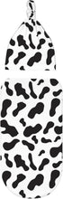 Cow Print Baby Stuff,Cow Print Newborn Swaddle Blankets Beanie Hat Sets Soft and Stretchy Baby Receiving Blanket Swaddle Sack for Baby Shower Infa...