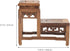 Angoily Vintage Display Stand Wood Stand for Crafts Figurine Display Base Tabletop Wood Base Vase Display Stand Flower Vase Base Buddha Statue Sta...