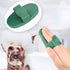 4 Pack Dog Grooming Brush Bath Washing Massage Brush with Handle Pet Shower & Bath Tools for Short & Long Haired Dogs and Cats...