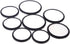 Filter Ring Adapter, Andoer 18pcs Camera Lens Filter Metal Adapter Ring Kit (9pcs Step Up Set & 9pcs Step Down Ring Set) (8pcs)...