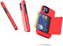 for iPhone 12/12 Pro Case with Card Holder,Credit Card Slot Protective Wallet Cover Case - Purple...