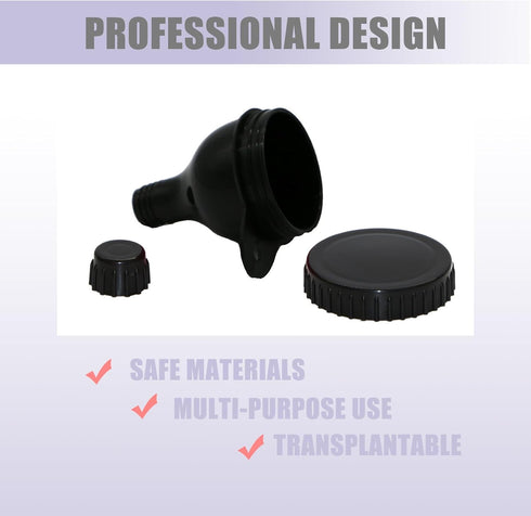 2Pack Protein Powder Container to go Portable Supplement Funnels with Shaker Bottle Balls&Spoon Portable Dispenser Container for Fitness and Trave...