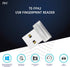 TEC Mini USB Fingerprint Reader for Windows 11/10 Hello, TEC TE-FPA2 Bio-Metric Fingerprint Scanner PC Dongle for Password-Free and File Encryptio...