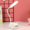 Kids Lamp, LED Desk Lamp for Kids, Cute Cat Lamp Kawaii Desk Accessories, Flexible Gooseneck Eye-Care Cartoons Small Desk Lamp Girls Gifts (White)...