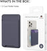 AHASTYLE MagSafe Wallet for iPhone 15/14/13/12/Pro Max/Pro/Plus/Mini RFID Magnetic Card Holder Silicone Sleeve Compatible with iPhone 12 13 14 15 ...