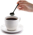 Dicunoy 12 Pack Black Espresso Spoons, 18/10 Stainless Steel Mini Coffee Teaspoons, 5 Inch Small Round Spoon for Tea, Sugar, Dessert, Cake, Ice Cr...