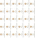 HOBBIESAY 30 Set 12mm Doll Joint Connectors Cotter Pin Joints and Fibreboard Disks Rotatable Pin Joint Wooden Doll Joints Accessories for Plush Te...