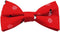 Jacob Alexander Men's Red Frosty The Snowman Snowflakes Pre-Tied Clip-On Bow Tie...