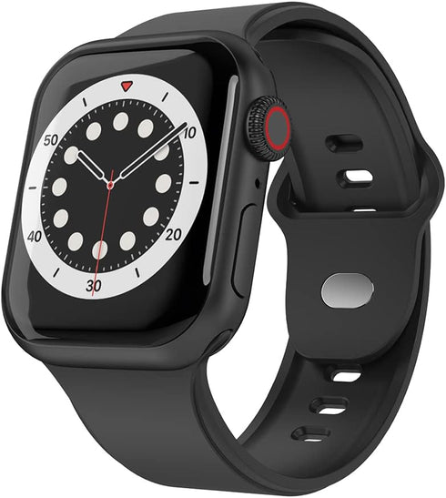 Pro Waterproof Case for Apple Watch Series 8/7 45mm, IP68 Waterproof Dustproof Snowproof Shockproof Impact Resistant Apple iWatch Full Body Protec...