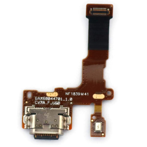 USB Charger Charging Port Dock Connector Ribbon Flex Cable Replacement Compatible with LG Stylo4 Q710 L713DL Q710 Q710AL Q710MS Q710TS...