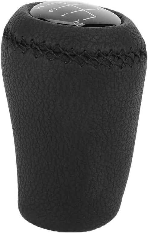 Estink 6 Speed Gear Shift Knob, Car Gear Shifter Head Leather Anti-Slip Lever Shift for Mazda 3 BK BL 5 CR CW 6 II GH CX-7 ER NC III MX-5 2005-201...