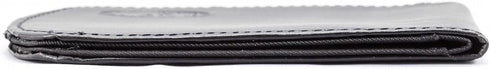 Big Skinny Men's RFID Blocking Leather Curve Bi-Fold Slim Wallet, Holds Up to 20 Cards, Black...