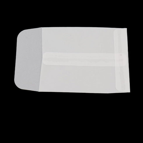 Antrader Glassine Envelopes 3x4 Inch,50PCS Glassine Mini Lotto Lottery Ticket Holders Wedding Guest Favor Tissue Envelope Holder for Scratch Stamp...