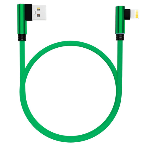 iPhone Lightning Charger, 1 Pack 10 Ft Green Apple MFi Certified Cable Nylon Braided Cable Fast Charging Cord Compatible with iPhone 14 13 12 11 P...