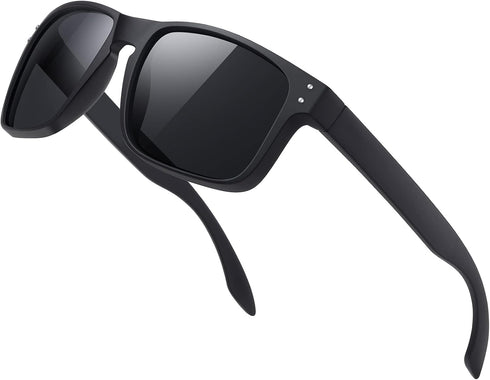 Polarized Sunglasses Men Womens - Retro Square Sun Glasses for Fishing Driving UV Protection...