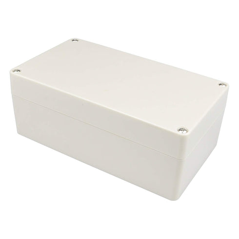 Waterproof Plastic Project Box IP65 ABS Electronic Junction Box Enclosure 6.2 x 3.54 x 2.3 inch 158 x 90 x 60 mm (Gray White)...