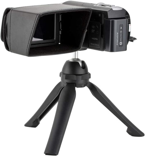 JJC Camcorder 3.5" LCD Screen Hood for Sony FDR-AX700 AX100 PXW-X70 Z150 Z90V FS7 Z280 HXR-NX100 NX200 NX80 Canon VIXIA HF G20 G30 G40 GX10 XA30 X...