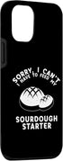iPhone 14 Pro Funny Sourdough Feed My Starter Bread Baker Quote Saying Case...