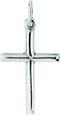 Ritastephens Sterling Silver Religious Italian Cross Charm Pendant Or Chain Necklace (Small or Regular)...
