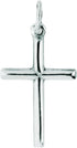 Ritastephens Sterling Silver Religious Italian Cross Charm Pendant Or Chain Necklace (Small or Regular)...