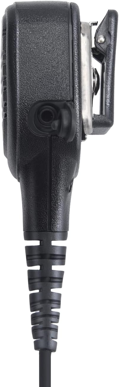 Two Way Radio Shoulder Mic Remote Speaker Microphone with 3.5mm Audio Jack for Retevis RT29 NR30 for Motorola Ailunce HD1 Walkie Talkie (Black), R...