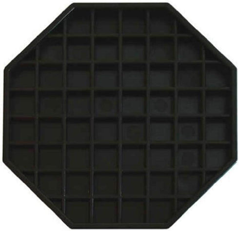 Update International (DT-6X6) Octagonal Plastic Drip Tray...