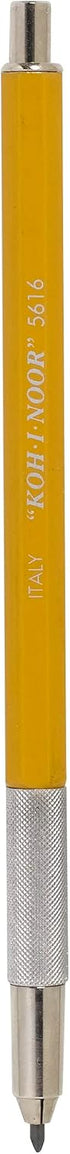 Koh-I-Noor Super-Adapto Lead Holder, 2mm HB Lead Included, Yellow, 1 Set/Each...