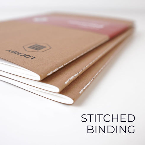 Field Journal Refill | Fountain Pen-Friendly Tomoe River Paper | Versatile A5 Notebook with Soft Brown Cover for Travelers, Work, School, and Jour...