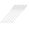 uxcell 20 Pcs Plastic Disposable Pipettes 0.5ml, Clear Transfer Pasteur Pipettes, 112mm Length, Liquid Dropper for Lab...