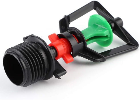 Irrigation Sprinkler, 20Pcs Irrigation Nozzle G1/2 Micro Garden Watering Spray Head Misting Nozzle for Garden Yard Lawn...