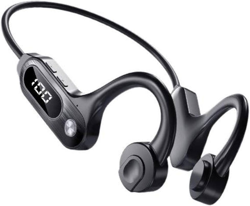 Bluetooth Headset for Bone Conduction 5.3 Wireless Sports Running Waterproof pluggable Non-in-Ear Headphones...