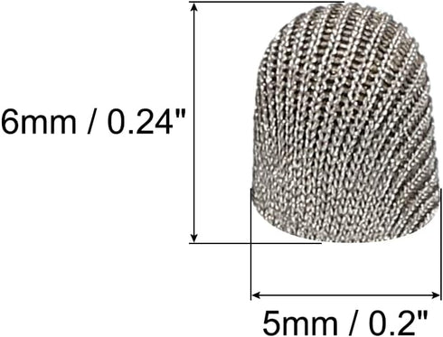 MECCANIXITY 6pcs 5mm Stylus Pen Fine Tips Conductive Fiber Capacitive Touch Screen Pens Tip Universal Replacement......