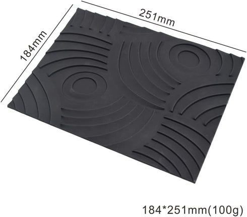 Annual Ring Pattern Silicone Baking Mats Cake Decorating Tools Veins Mat Fondant Moulds Mousse Cake Molds Dessert Bakeware...