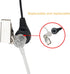 Acoustic Tube Earpiece Headset with PTT Mic Compatible with Uniden GMR 2 MOICO M880 T228 T328 T388 GMR5089-2CKHS GMR1636-2C Walkie Talkie Two Way ...