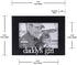 Malden International Designs 4305-46 Daddy's Girl Expressions Picture Frame, 4x6, Black...