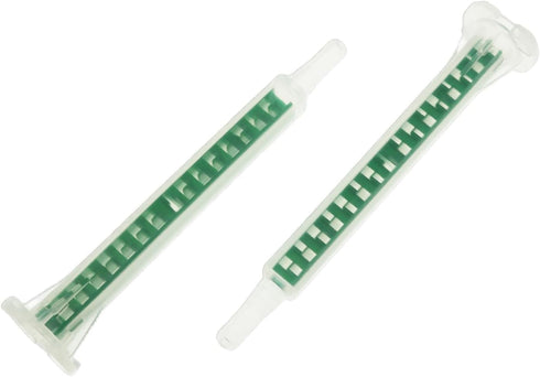 20PCS Dual Cartridge Adhesive Mixing Nozzle PMF06 16AB Total length 83mm Glue Gun Mixing Tube Glue Nozzle Dispensing Valve Mixing Rod Plastic Resi...