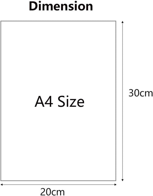 Printable Heat Transfer Vinyl Paper Inkjet Printer Iron on HTV for Dark Fabrics or T-shirts, A4 Size Pack of 10...