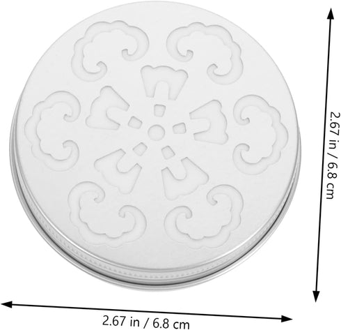 10pcs Hollow Threaded Aluminum Box Essential Oils Diffusers for Home Essential Oil Air Freshener Diffusers Aluminium Box Diffuser Scent Training B...