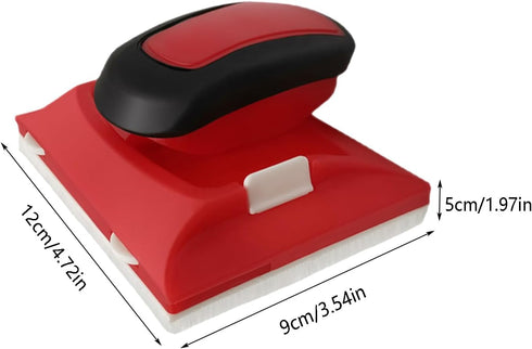 Paint Edge Trimmer, Paint Edger Tool for Walls with Pad Nylon Bristles Edges for Home Interior, Corner Walls and Ceilings Pad Painter Wall Paintin...