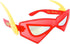 Sun-Staches DC Comics Offiical Flash Sunglasses | Costume and Cosplay Accessory | UV400 | One Size Fits Most...
