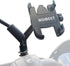 Motorcycle Phone Mount for Rearview Mirror, Metal Motorbike Phone Holder Smartphone Holder Mount 360° Rotation Adjustable, Universal for 6mm-10mm ...