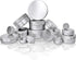 12 Pcs Aluminum Tin Cans Metal Round Tins Food Candle Containers Small Refillable Cosmetic Containers Makeup Storage Jas with Screw Lids for Craft...