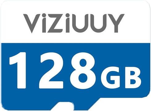 Micro 128GB SD Card for Security Cameras, Read 90MB/sec, Write 25MB/sec, Memory Card for Solar Security Cameras Indoor Outdoor, Action Camera, Das...